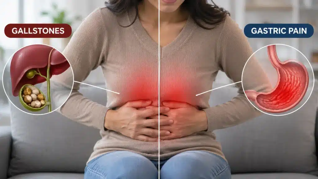 Gallstones vs Gastric Pain