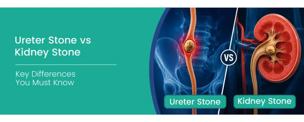 Ureter Stone vs Kidney Stone