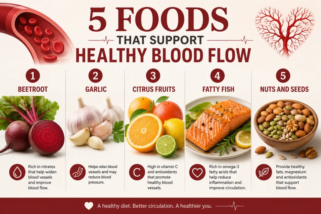 foods that support healthy blood flow