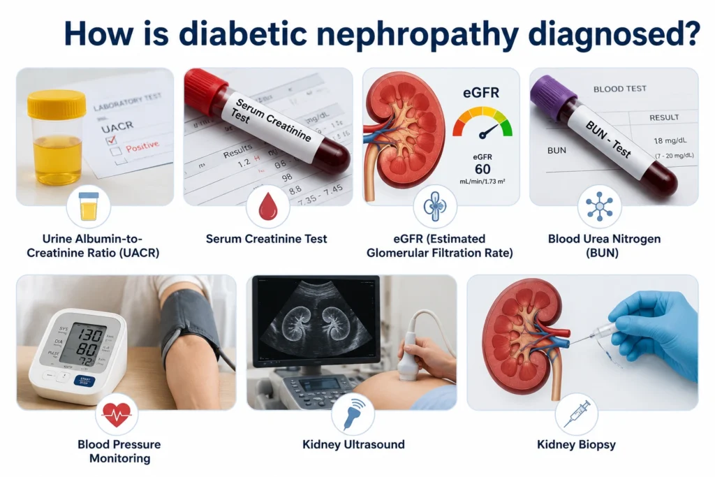 diagnosis diabetic nephropathy