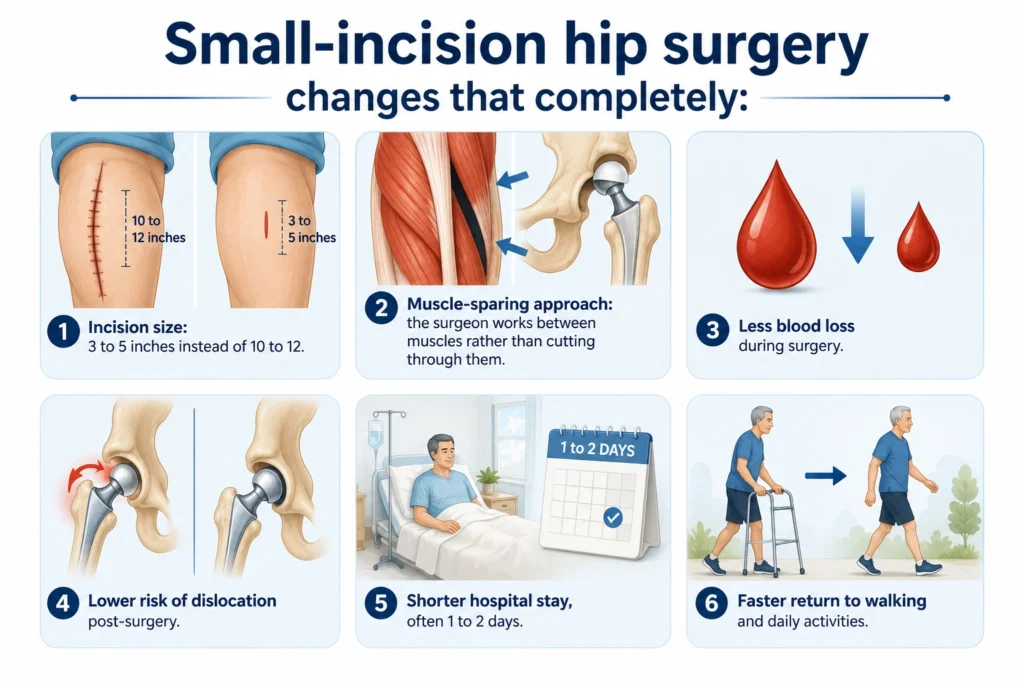 minimally invasive hip replacement
