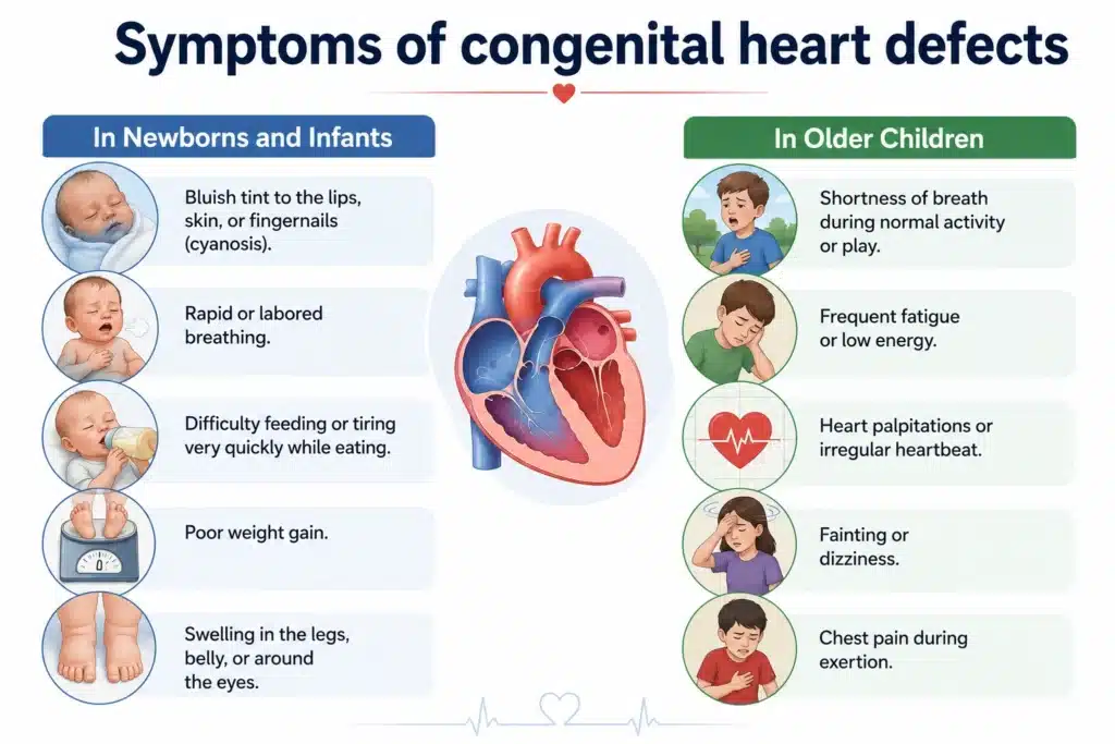 Symptoms parents should watch for