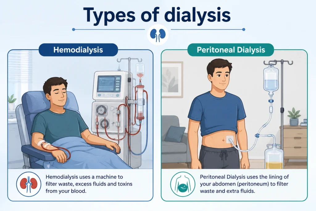 Types of dialysis
