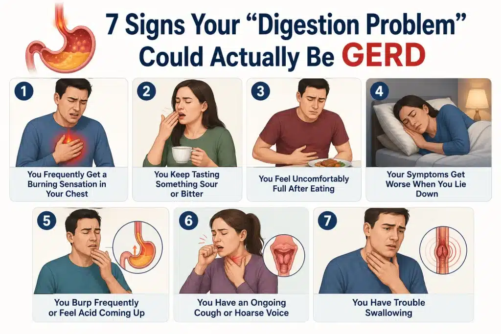 Signs Your “Digestion Problem” Could Actually Be GERD