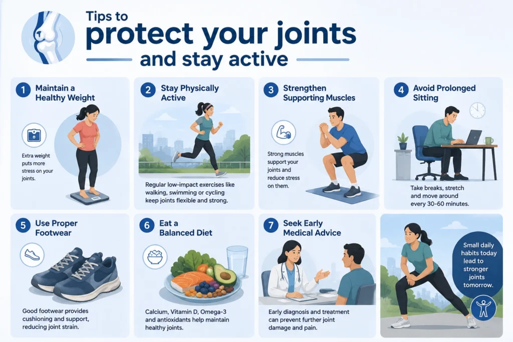 Tips to protect your joints and stay active