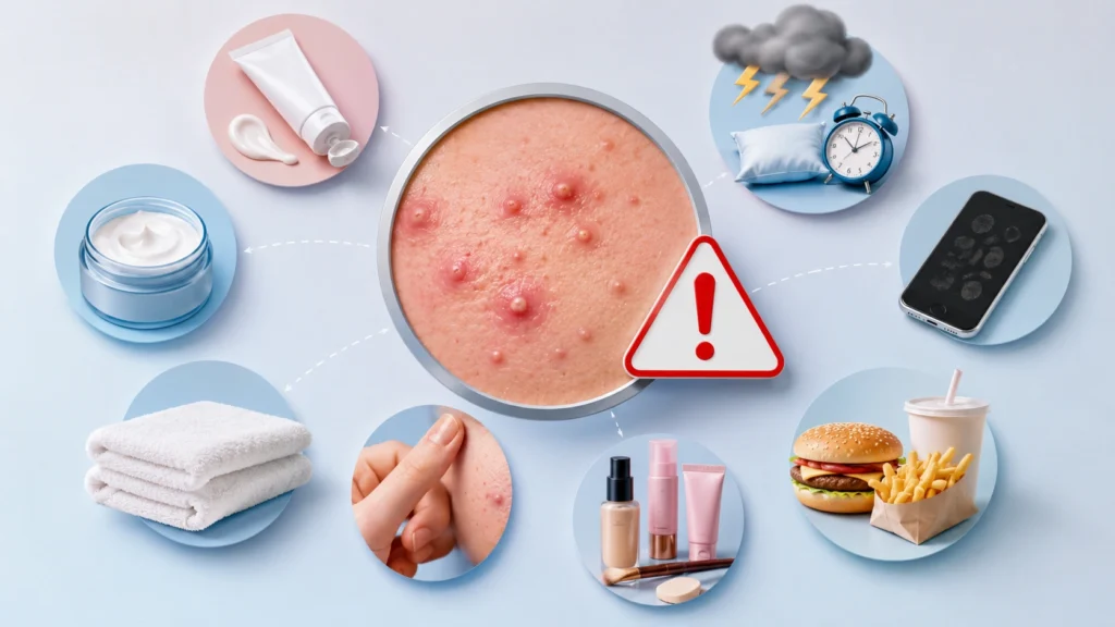 acne worse