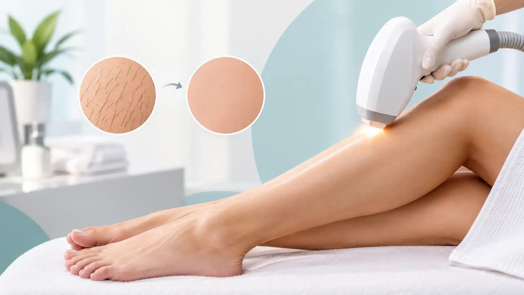 Laser hair reduction
