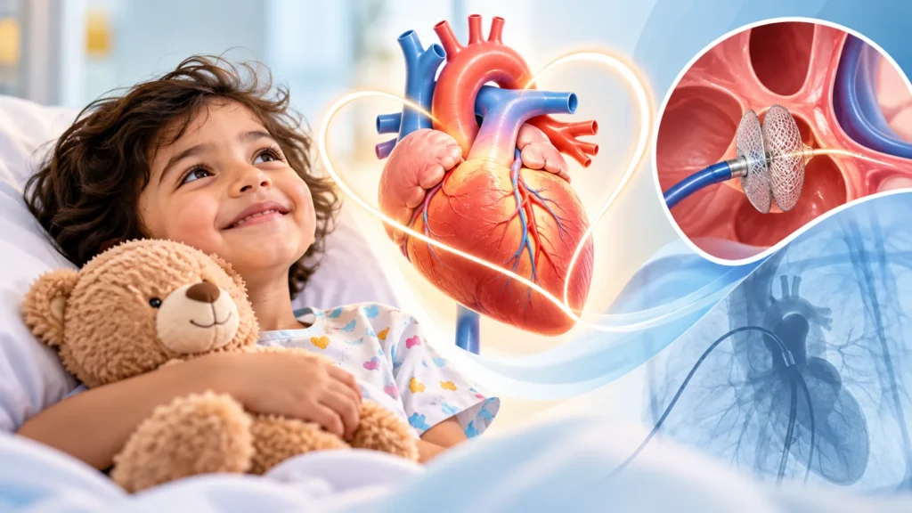 Pediatric cardiology interventions