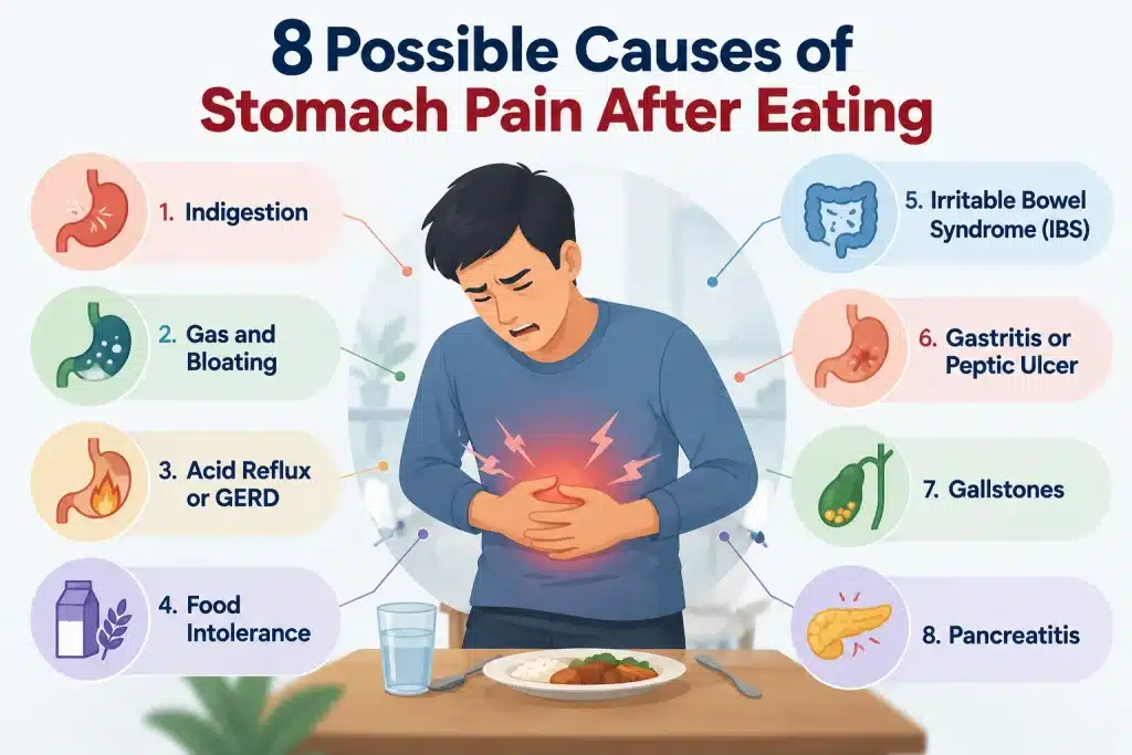 Possible Causes of Stomach Pain