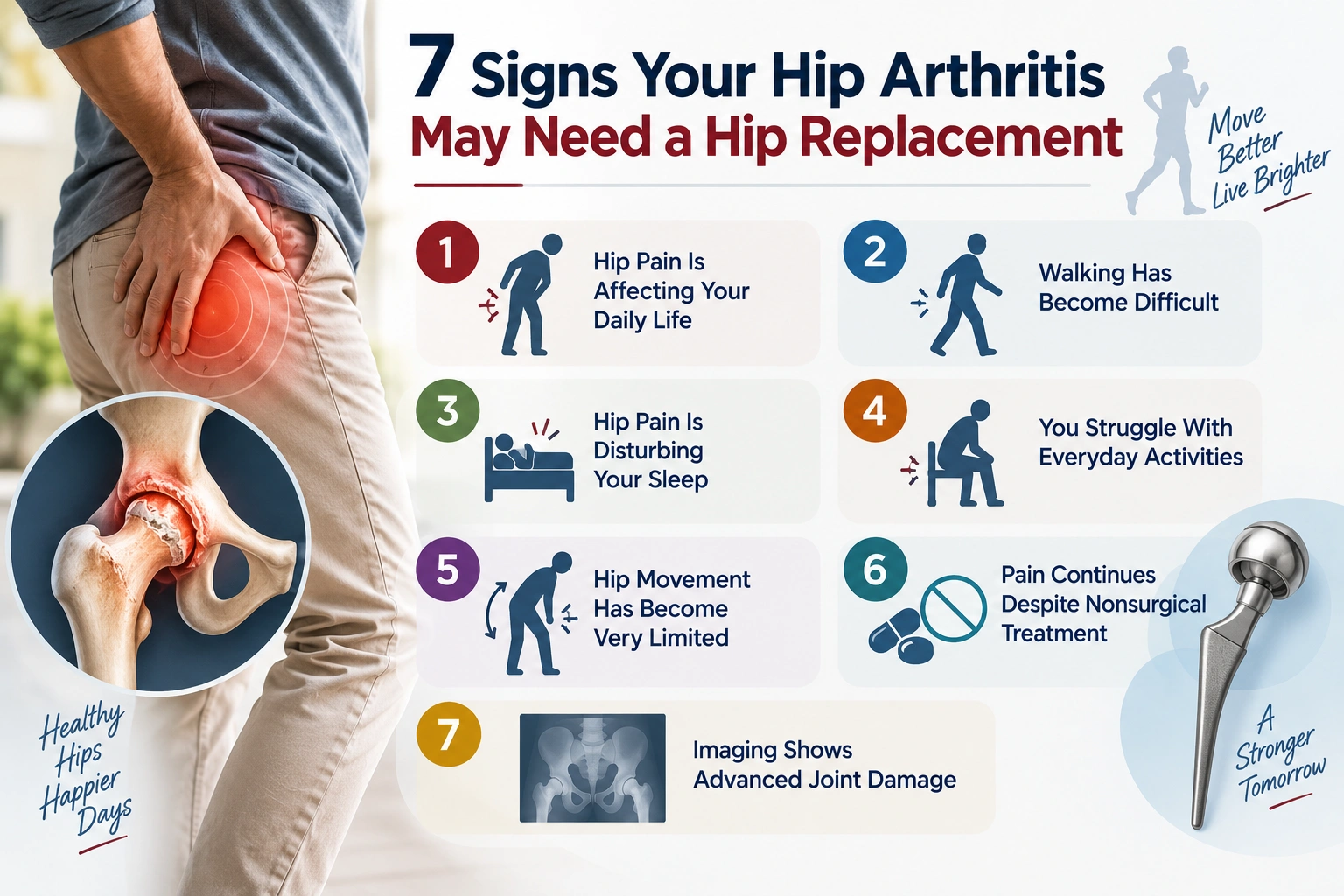 Signs Your Hip Arthritis