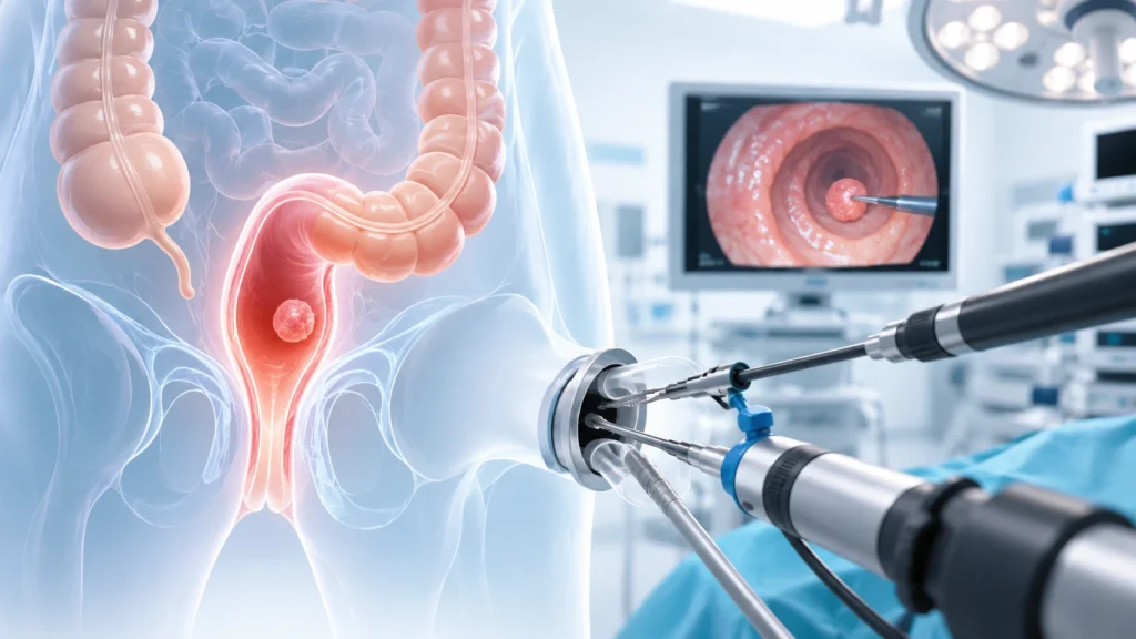 Transanal minimally invasive surgery (TAMIS)