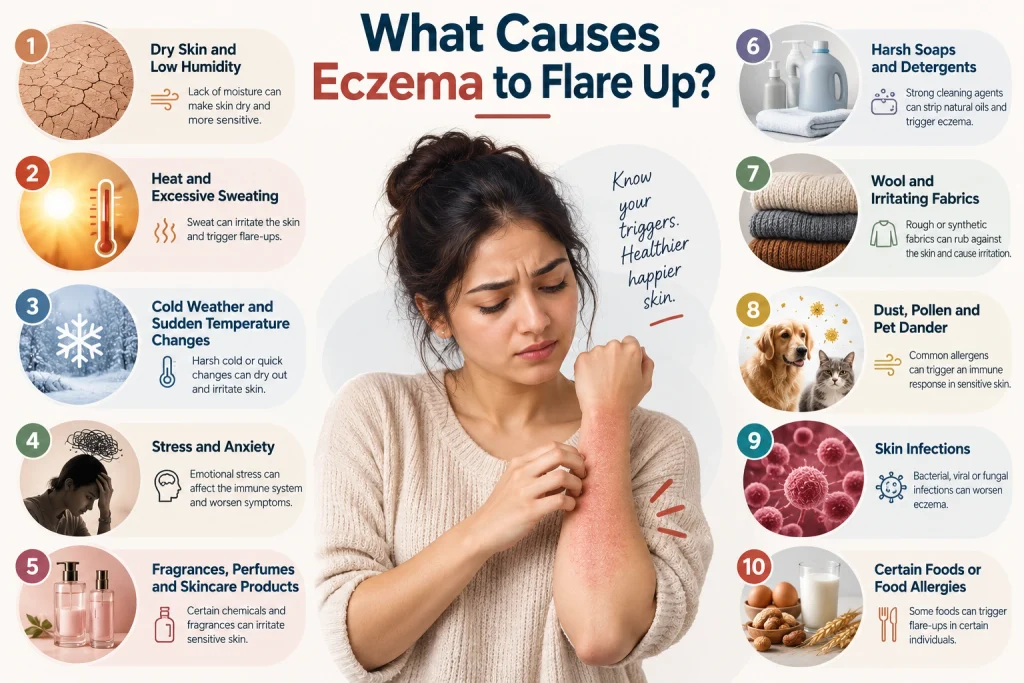 What Causes Eczema to Flare Up
