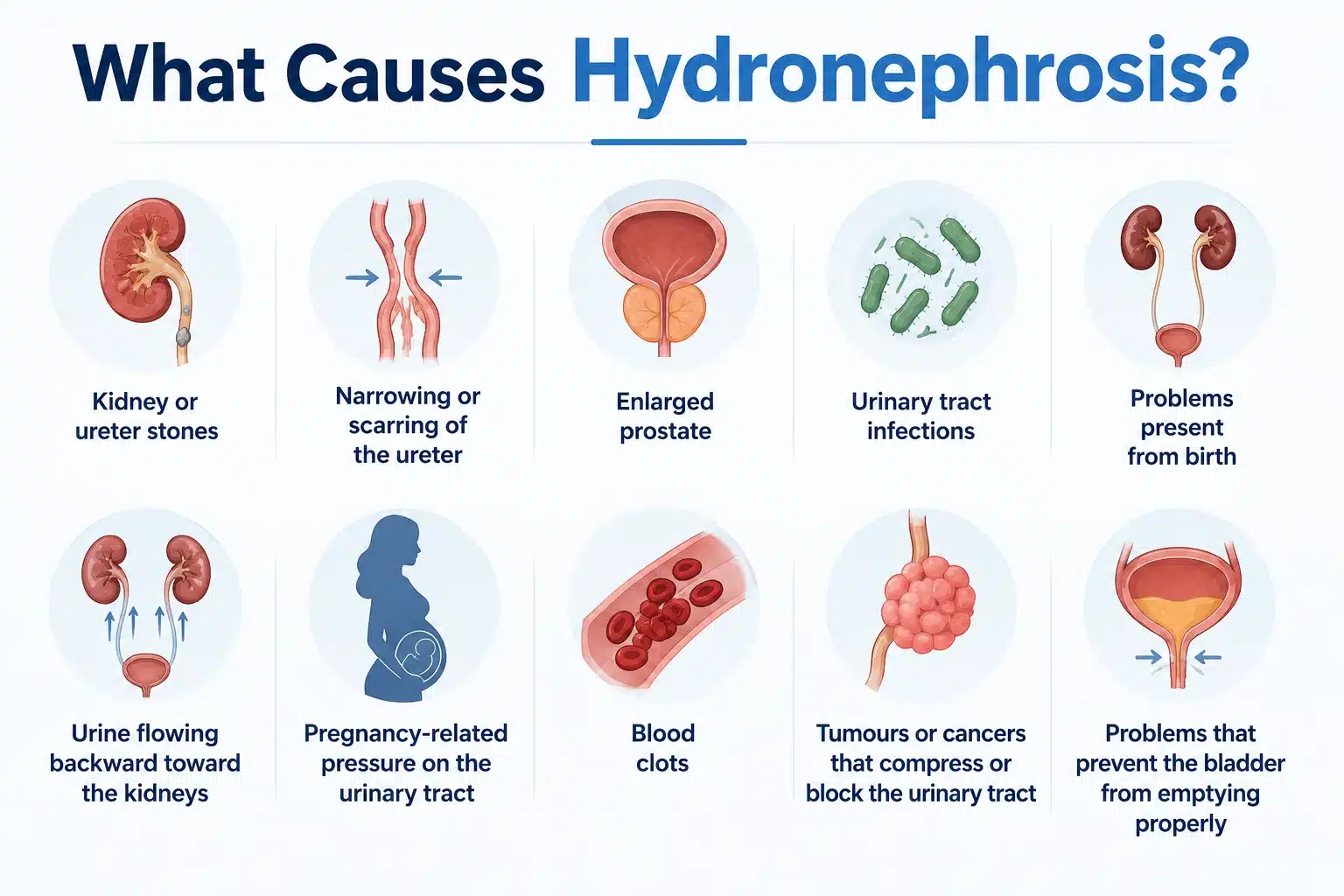 What Causes Hydronephrosis