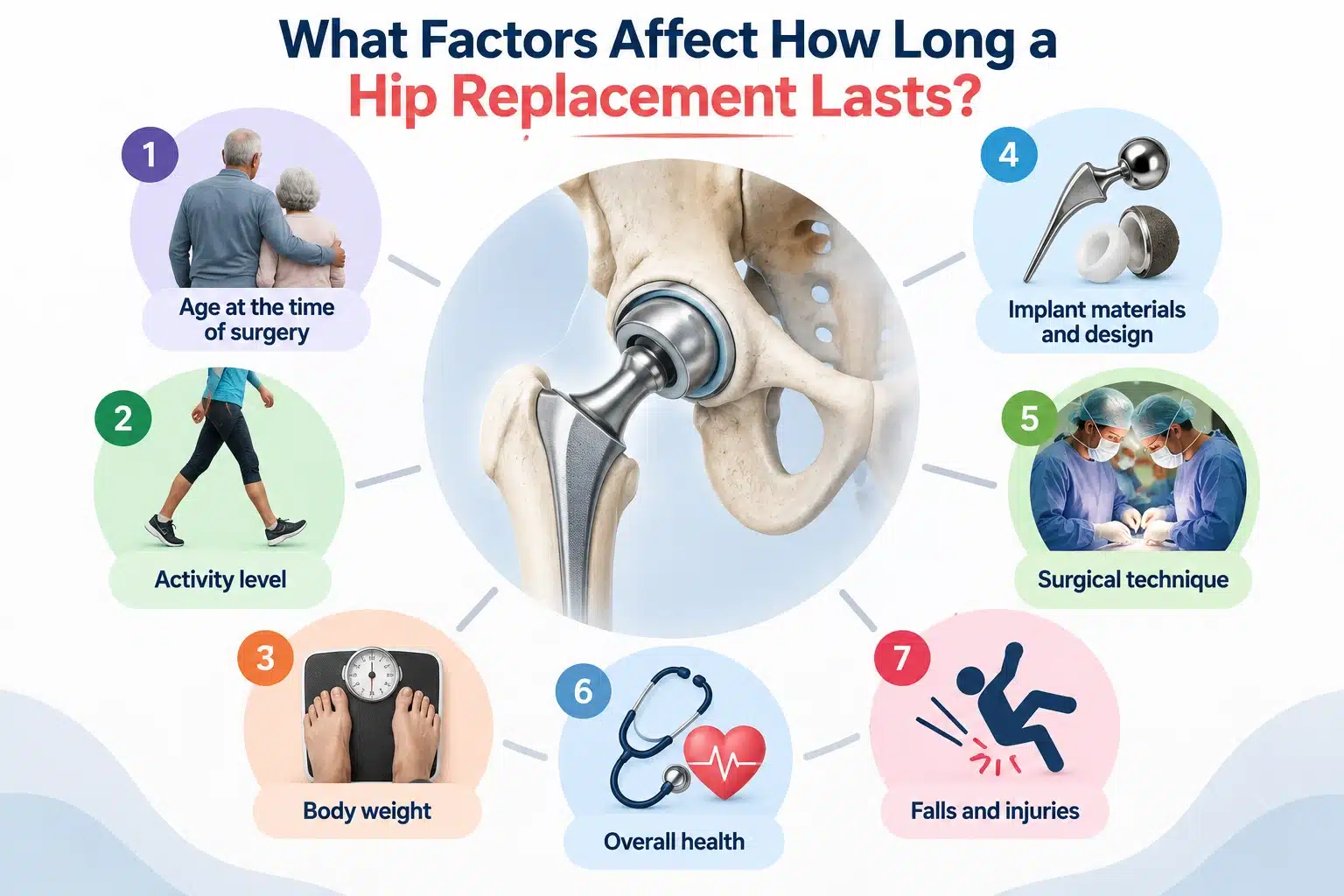 Factors Affect How Long a Hip Replacement