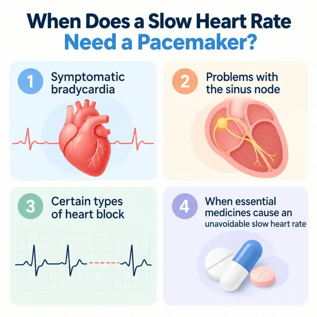 Slow Heart Rate Need a Pacemaker