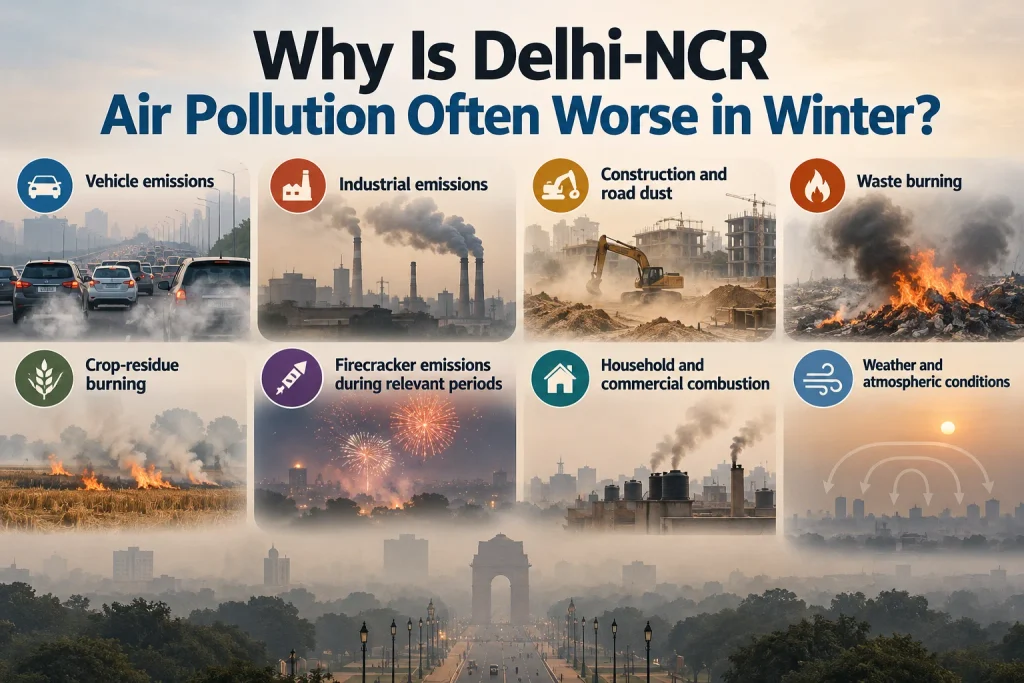 Air Pollution Often Worse in Winter