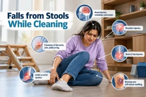 Common injuries after a fall