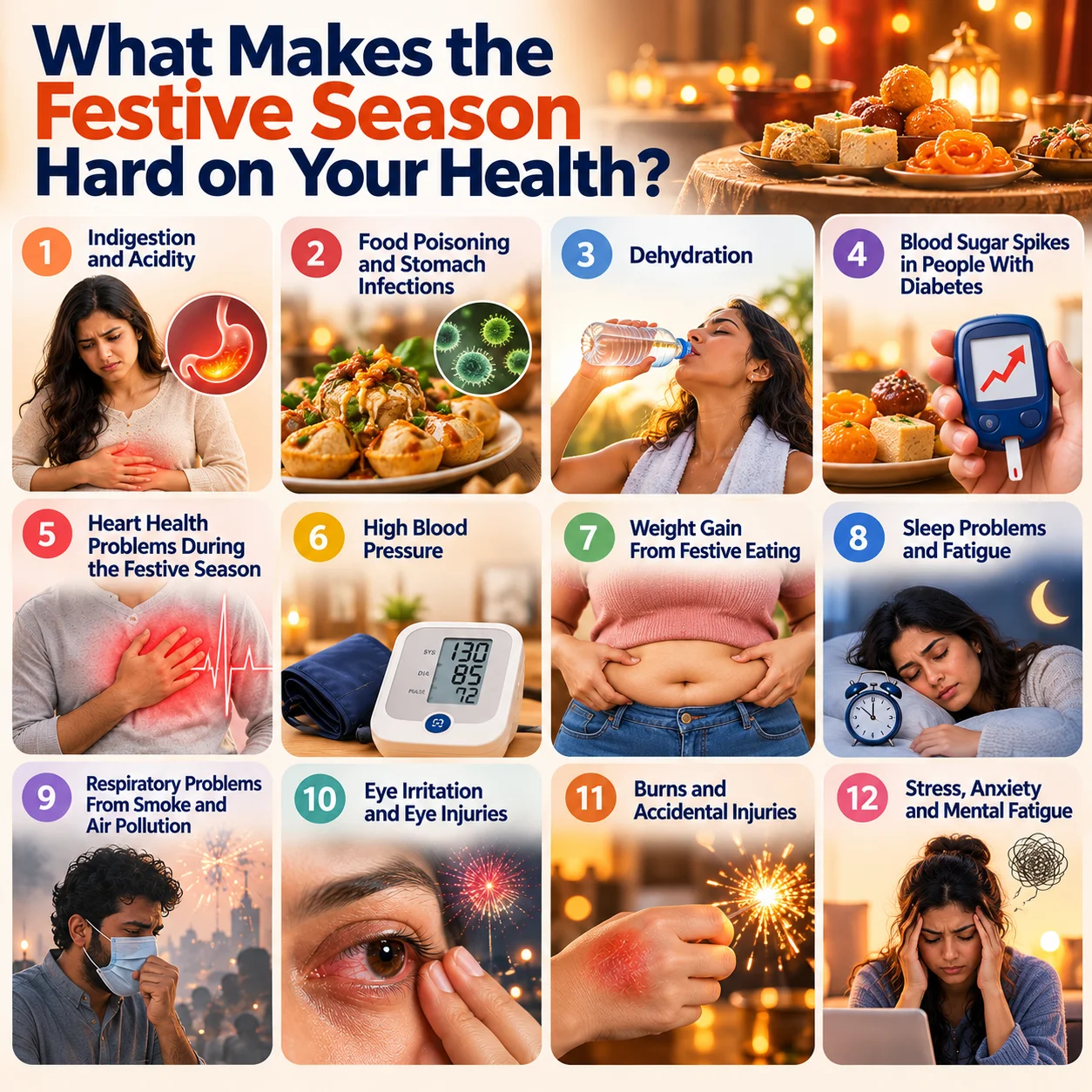 Festive Season Hard on Your Health