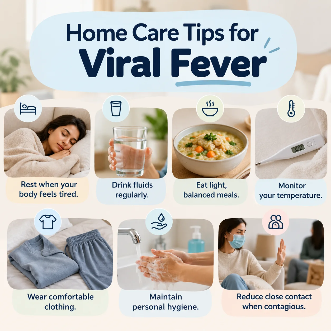 Home Care Tips for Viral Fever