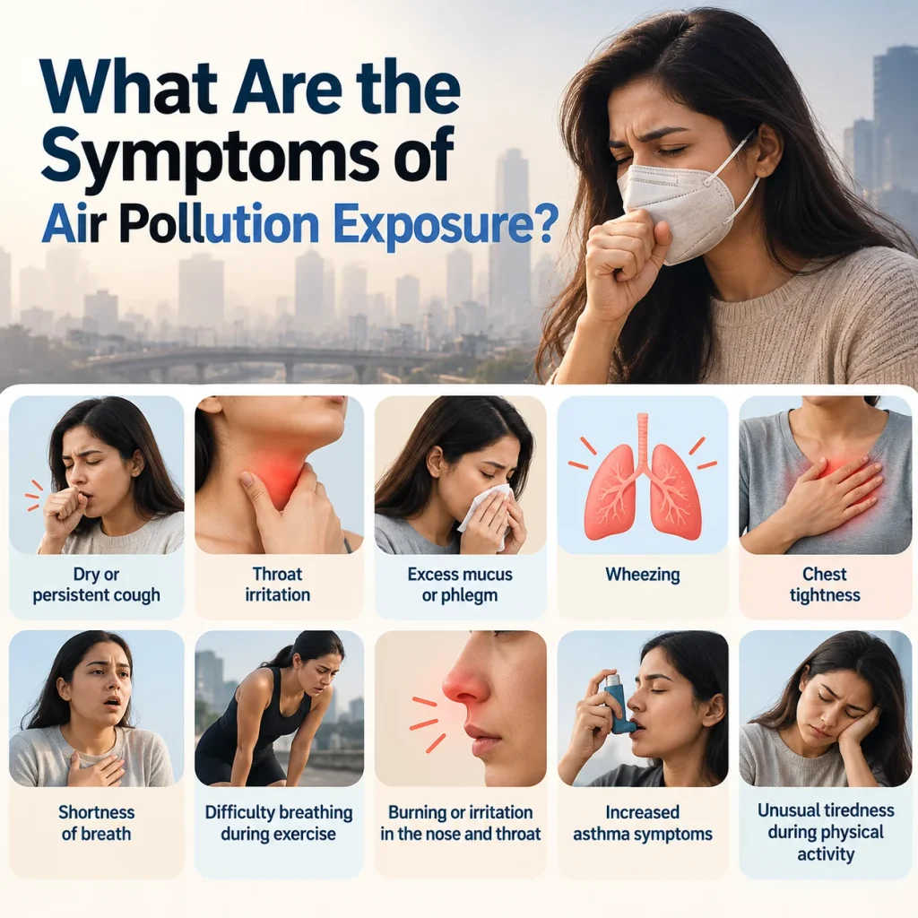 Common air pollution symptoms