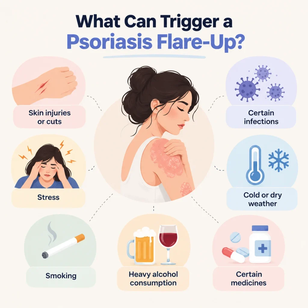 What Can Trigger a Psoriasis Flare-Up