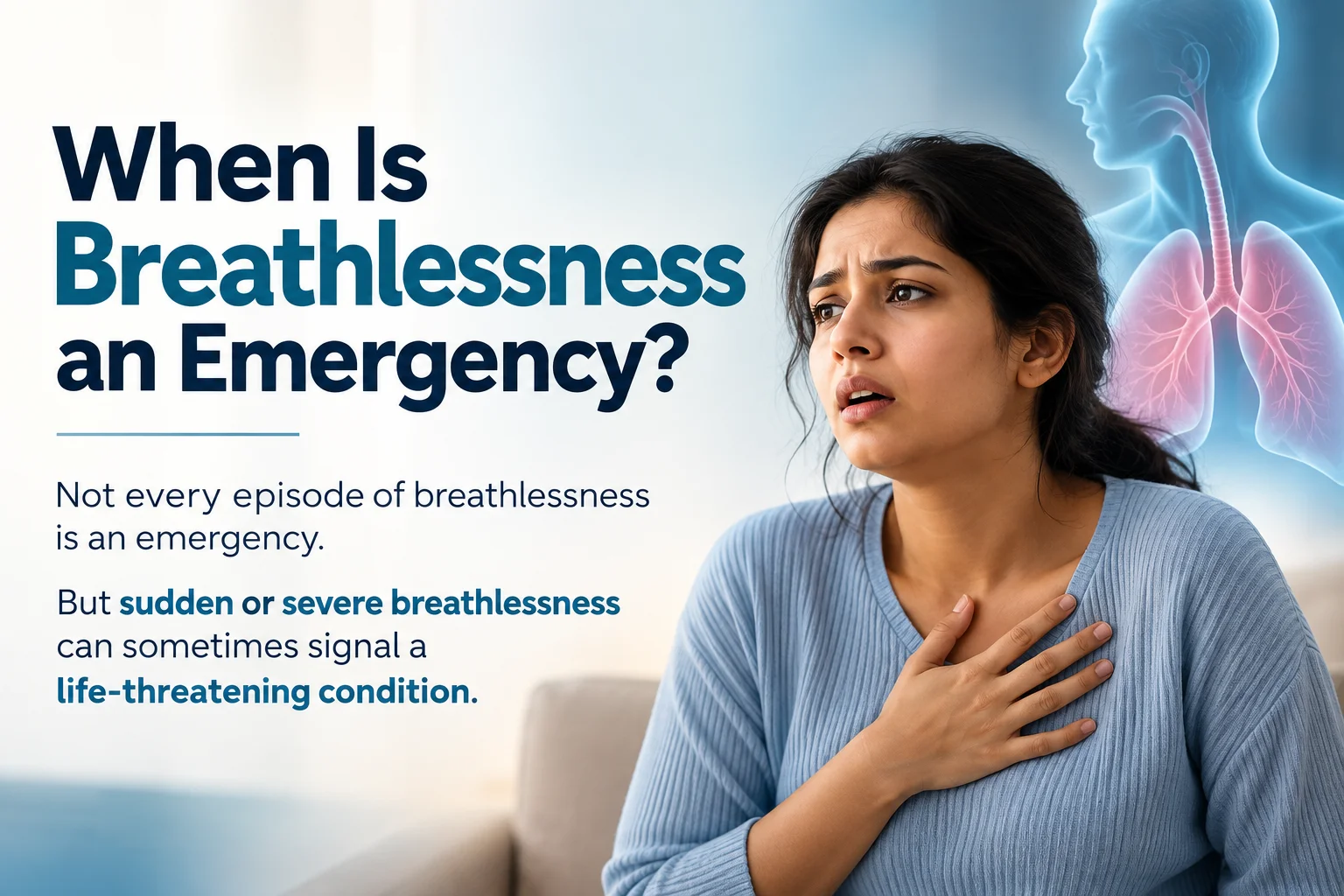 Breathlessness an Emergency